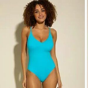 Cosabella Bathing Suit Large Constance Blue